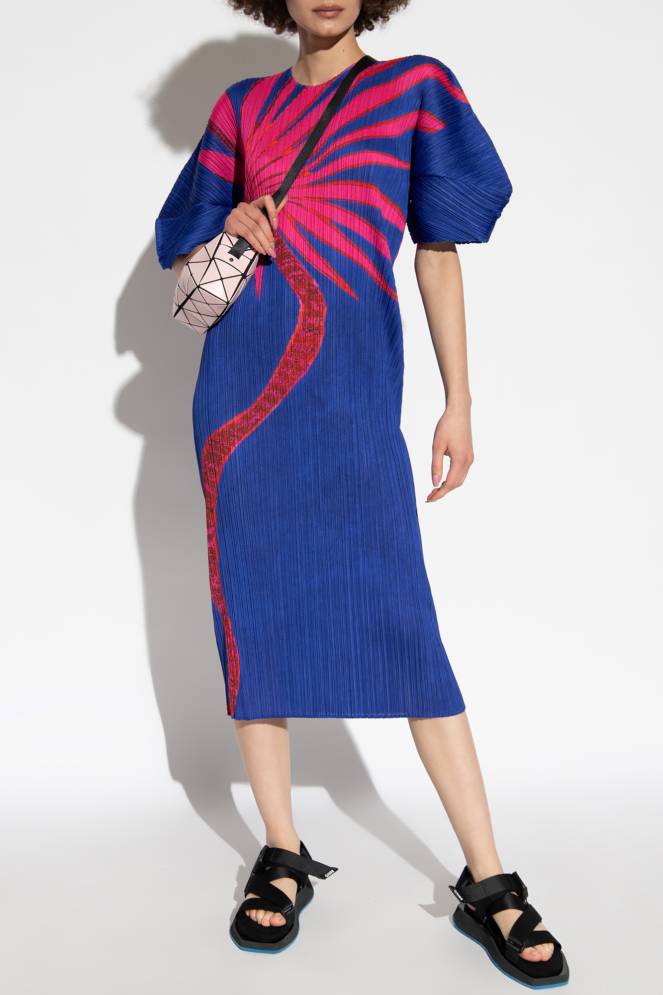 Blue Pleated dress Issey Miyake Pleats Please - Vitkac Canada